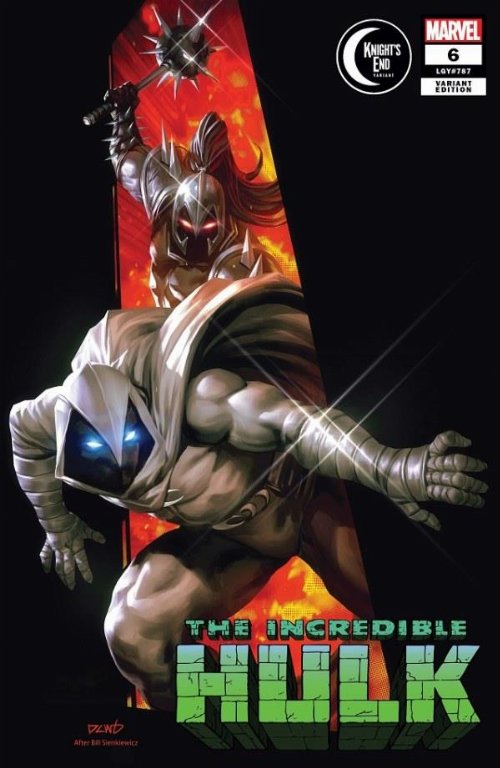 Τεύχος Κόμικ The Incredible Hulk #6 Chew Knight's End
Variant Cover