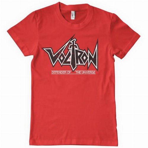 Voltron - Washed Logo Red T-Shirt (S)