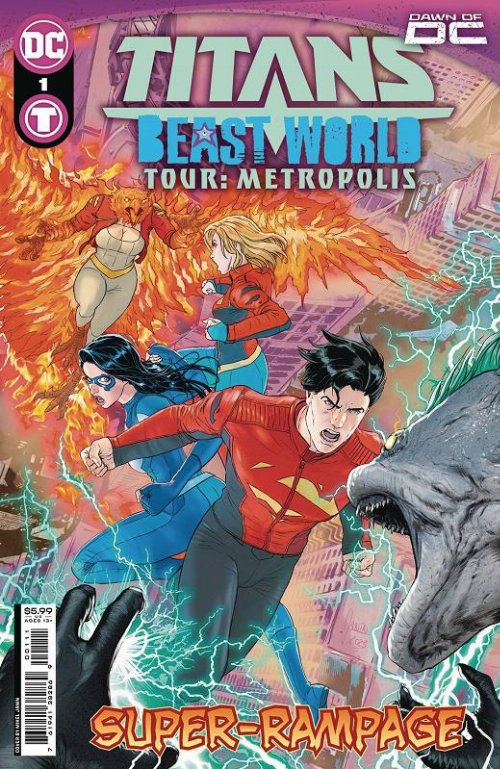 Τεύχος Κόμικ Titans Beast World Tour Metropolis #1
(One-Shot)