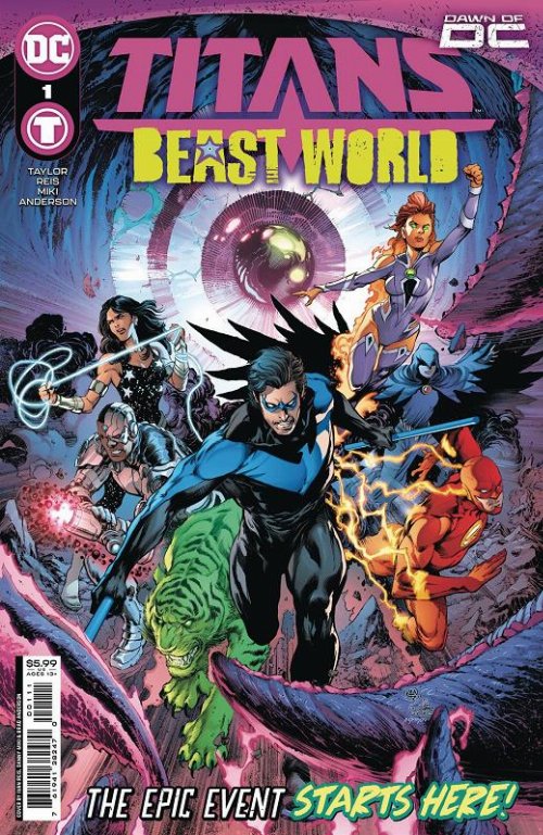 Τεύχος Κόμικ Titans Beast World #1 (OF
6)