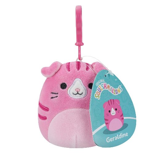 Squishmallows - Geraldine the Cat Clip-On
Keychain