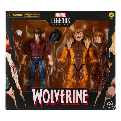 Marvel Legends: Wolverine 50th Anniversary - Marvel's
Logan & Sabretooth 2-Pack Φιγούρες Δράσης (15cm)