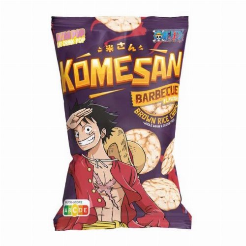 Πατατάκια Ρυζιού Komesan: One Piece - Luffy BBQ
(60g)