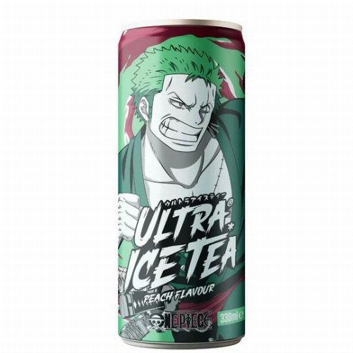 One Piece - Zoro Peach Ultra Ice Tea Can (330ml)