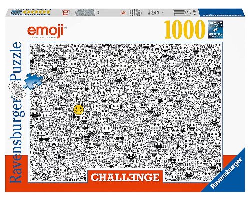 Παζλ 1000 κομμάτια - Challenge Emoji