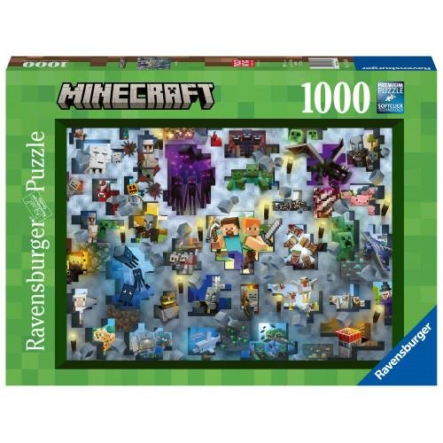 Puzzle 1000 pieces - Minecraft:
Challenge