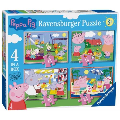 Puzzle 4 in 1 - Peppa Pig