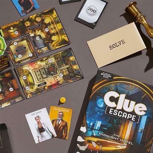Board Game Clue Escape: The Midnight
Hotel