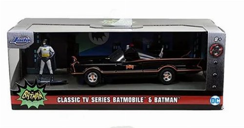 DC Comics - Batmobile & Batman (Classic TV
Series) Die-Cast Model (1/32)