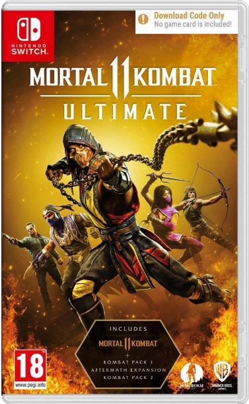 NSW Game - Mortal Kombat 11 (Ultimate Edition)
(Code in a Box)