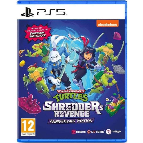Playstation 5 Game - Teenage Mutant Ninja Turtles:
Shredder's Revenge (Anniversary Edition)