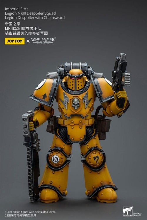 Warhammer The Horus Heresy - Imperial Fists Legion
MkIII Despoiler Squad Legion Despoiler with Chainsword 1/18 Φιγούρα
Δράσης (12cm)