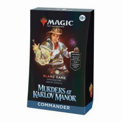 Magic the Gathering - Murders at Karlov Manor
Commander Deck (Blame Game)