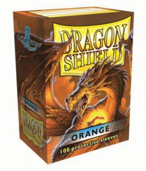 Dragon Shield Sleeves Standard Size - Orange
(100 Sleeves)