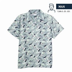 Disney - Mickey Mouse all over print Short Shirt
(S)