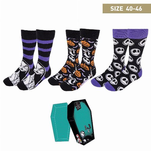 Disney - Nightmare Before Christmas 3-Pack Socks
(Size 40-46)