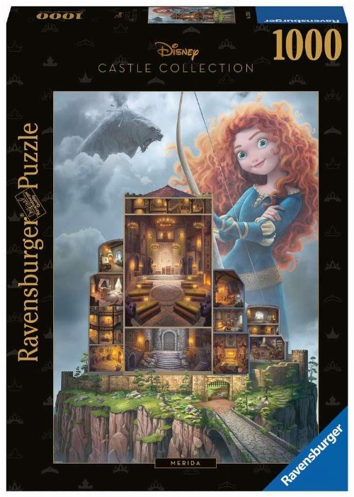 Puzzle 1000 pieces - Disney Castle Collection:
Merida