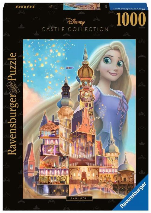 Puzzle 1000 pieces - Disney Castle Collection:
Rapunzel