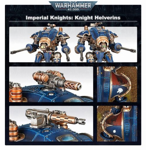 Warhammer 40000 - Imperial Knights: Armiger
Helverins