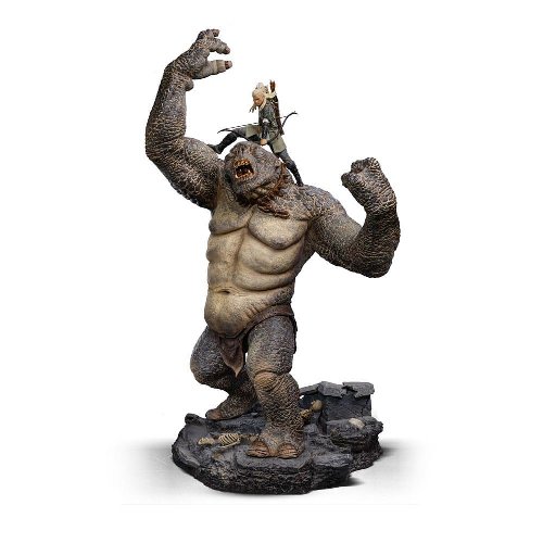 The Lord of the Rings - Cave Troll and Legolas Art
Scale 1/10 Deluxe Φιγούρα Αγαλματίδιο (72cm)