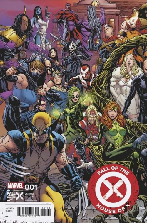 Fall Of The House Of X #1 Brooks Connecting
Variant Cover