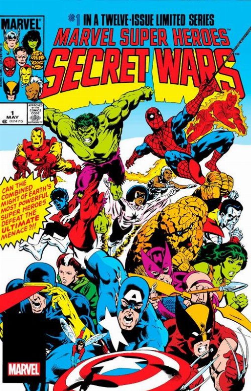 Marvel Super Heroes Secret Wars #1 Facsimile
Edition Foil Variant Cover