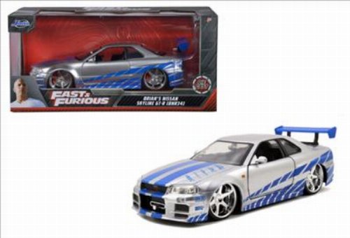 Fast & Furious - 2002 Nissan Skyline Diecast Model
(1/24)