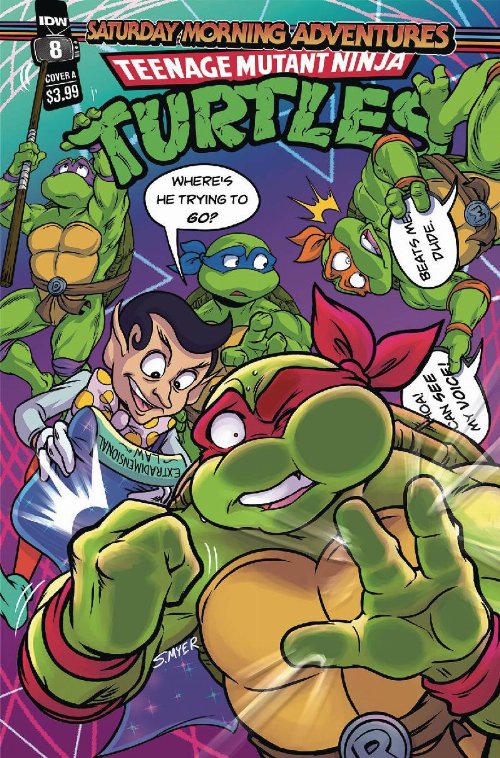 Τεύχος Κόμικ Teenage Mutant Ninja Turtles Saturday
Morning Adventures #8
