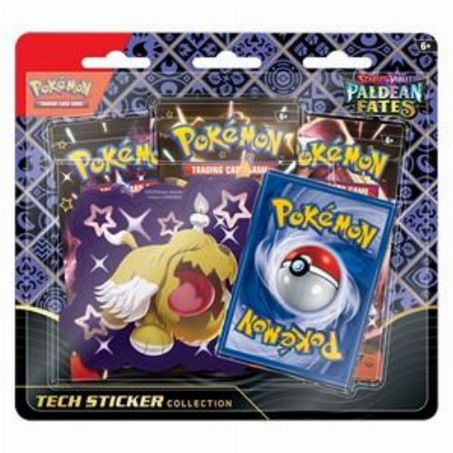 Pokemon TCG Scarlet & Violet Paldean Fates - Tech
Sticker Collection Blister (Greavard)
