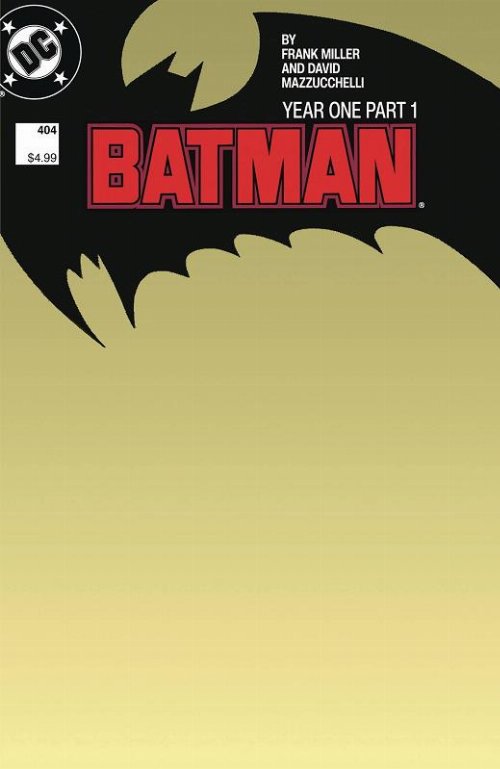 Τεύχος Κόμικ Batman #404 Facsimile Edition Blank
Variant Cover