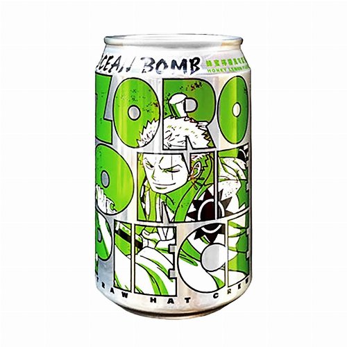 One Piece - Zoro Sparkling Water with Honey
Lemon Flavor (330ml)