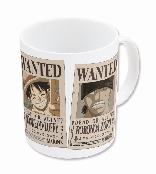 One Piece - Wanted Luffy Κεραμική Κούπα
(325ml)