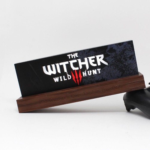 The Witcher 3: Wild Hunt - Logo LED Light
(22cm)