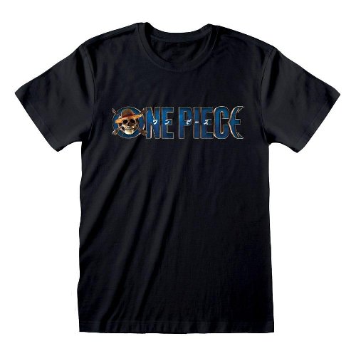 Netflix's One Piece - Logo Black T-Shirt
(L)