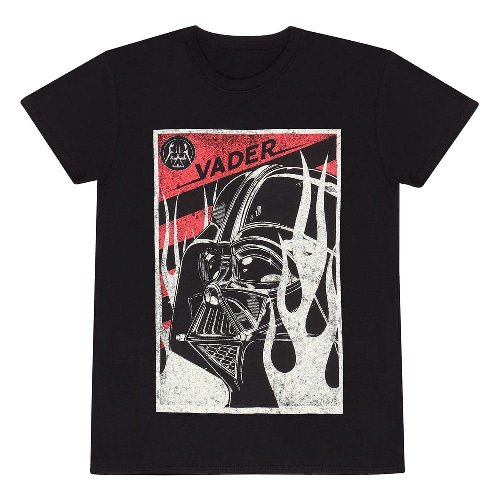 Star Wars - Vader Frame Black T-Shirt