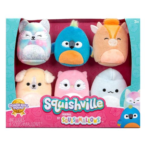 Squishmallows - Squishville Mini: Honour Squad
6-Pack Plush Figures (5cm)