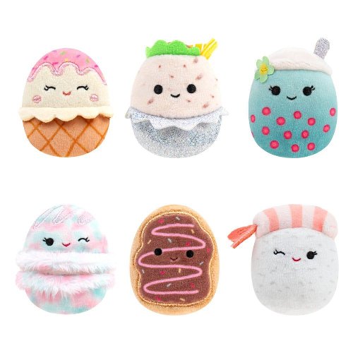 Λούτρινο Squishmallows - Squishville Mini: Foodie
Squad 6-Pack Φιγούρες (5cm)