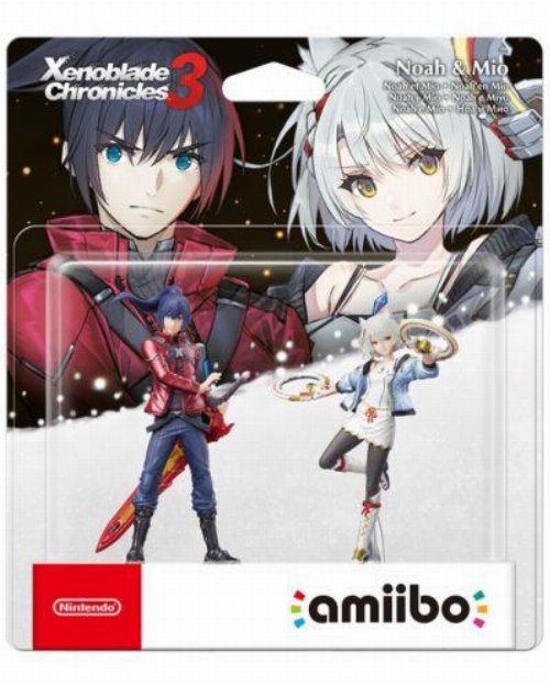 Nintendo Amiibo: Xenoblade Chronicles 3 - Noah &
Mio Σετ 2 Φιγούρες