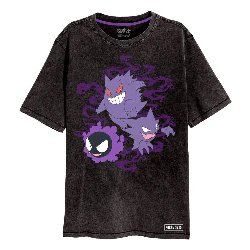 Pokemon - Gastly Evolutions Black T-Shirt
(S)