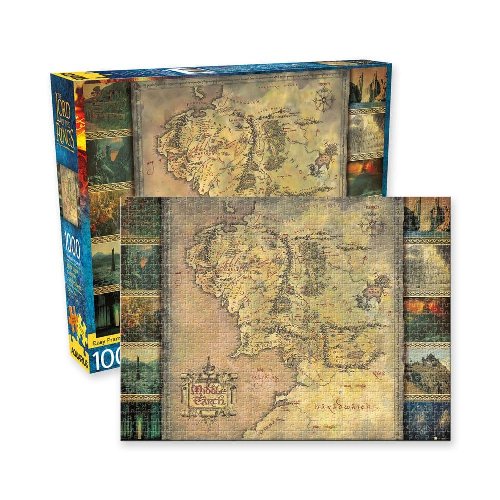 Puzzle 1000 pieces - The Lord of the Rings:
Middle-Earth Map