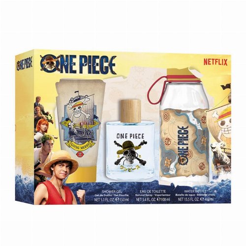 Netflix's One Piece - Unisex Gift Set (Eau De
Toilette, Shower Gel, Water Bottle)