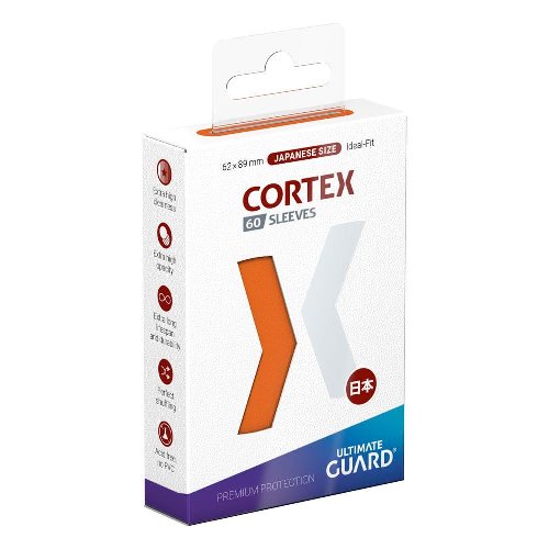 Ultimate Guard Cortex Card Sleeves Japanese
Small Size 60ct - Orange