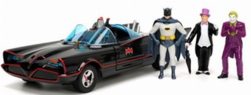 DC Comics - Batman 1966 & Classic Batmobile
Diecast Model (1/24)