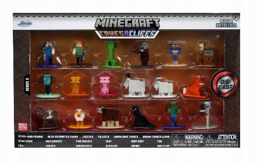 Minecraft - Metalfigs 18-Pack Die-Cast
Minifigures (4cm)