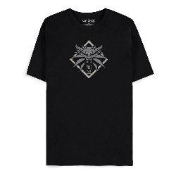 The Witcher - Wolf Medallion Black T-Shirt
(M)