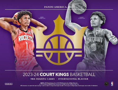 Panini - 2023-24 Court Kings NBA Basketball International Blaster 