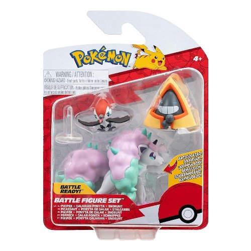 Pokemon - Pikipek, Snorunt, Ponyta 3-Pack Battle
Φιγούρες (5cm)