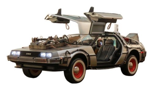 Back to the Future ΙII: Hot Toys Masterpiece -
DeLorean Time Machine 1/6 Action Vehicle (72cm)