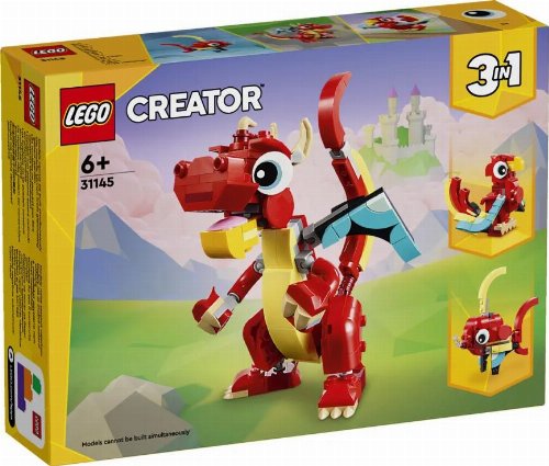 LEGO Creator - 3in1 Red Dragon (31145)