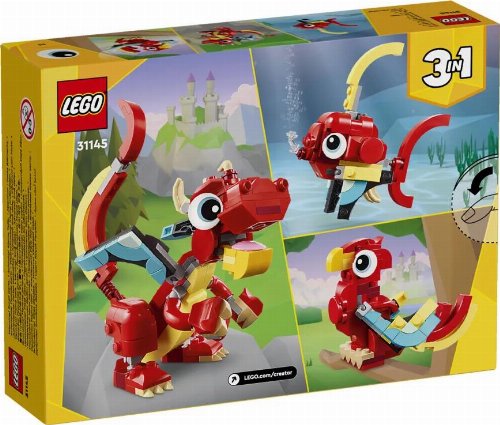 LEGO Creator - 3in1 Red Dragon (31145)